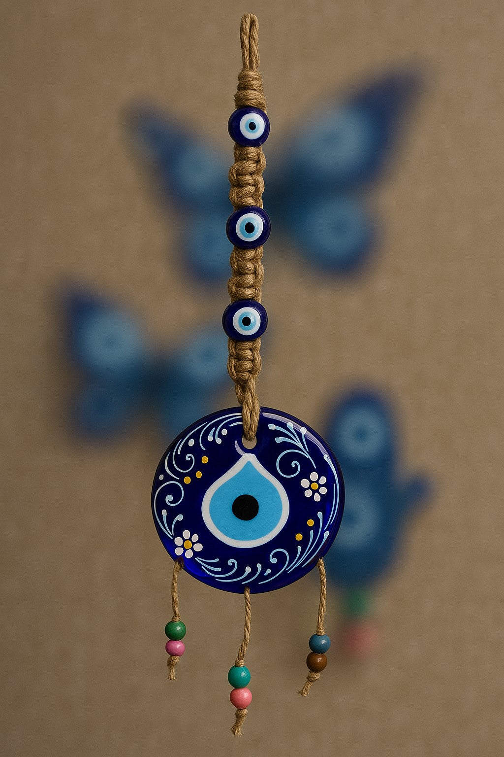 Evil eye wall decoration