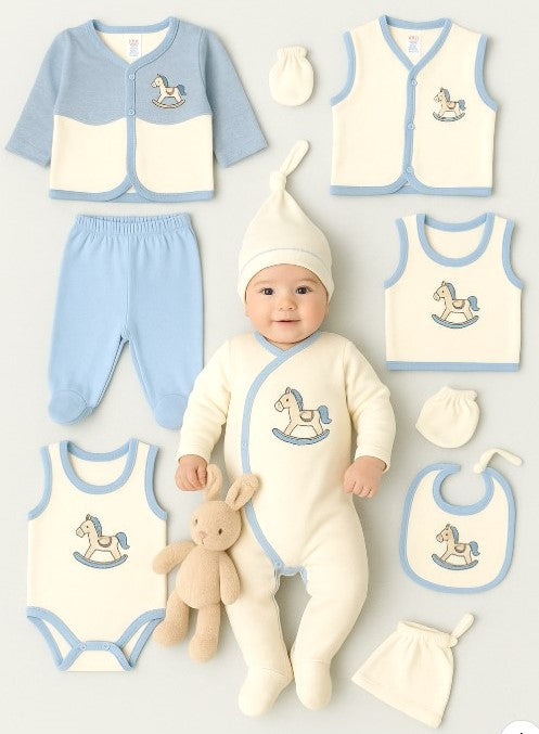 8-Piece Baby Clothing Set Newborn Essentials