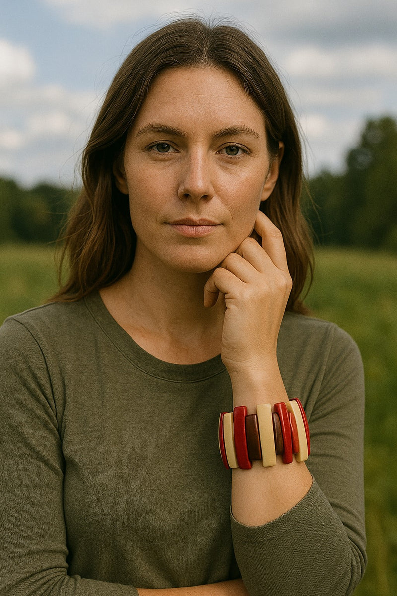 Michelle Tagua Nut Bracelet