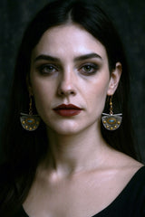 Handmade Mixed Metal Earrings | Quebec Artisan Jewelry