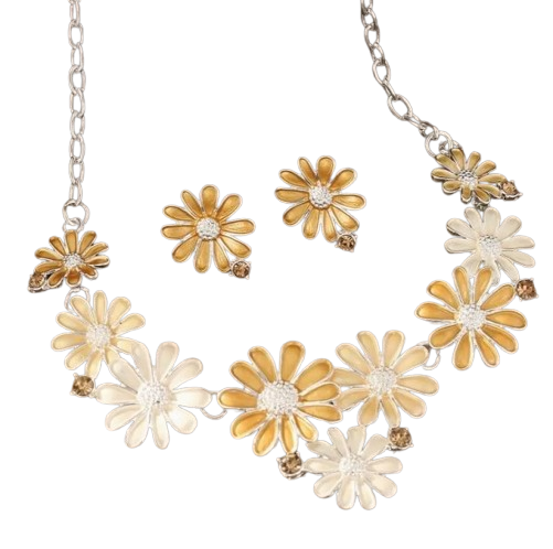 necklace and earrings set