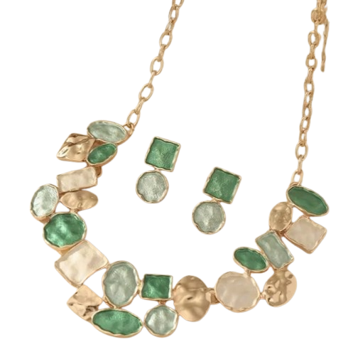 necklace and earrings set