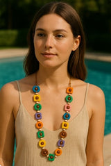 Irna Tagua Necklace| Acai Berries