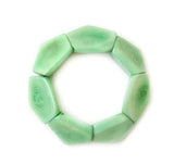 Fabiana Green Tagua Nut Bracelet