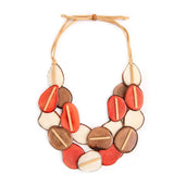 Belle Tagua Necklace| Eco-Friendly Double Strand Jewelry