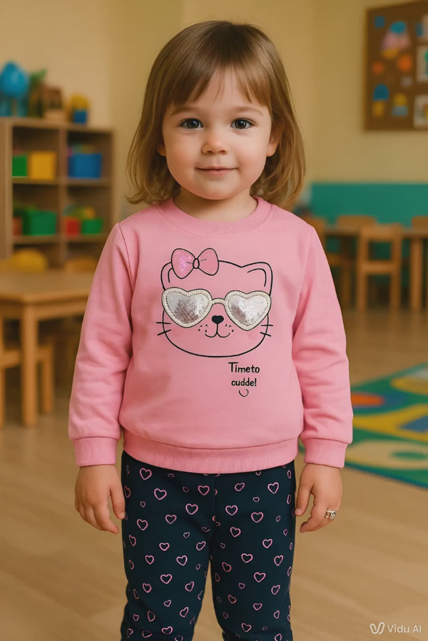 Girls top and pants set-5