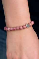 Rhodochrosite Natural Stone Bracelet | Charm Jewelry